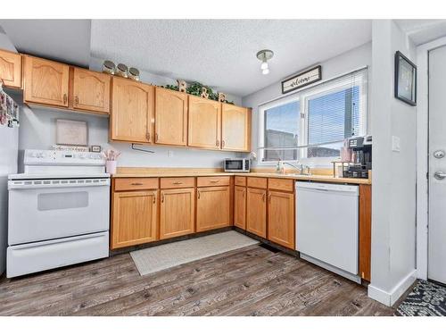 125 Baile Close, Red Deer, AB - Indoor Photo Showing Kitchen With Double Sink