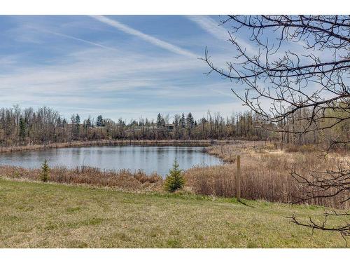 16 Elizabeth Park Boulevard, Lacombe, AB - Outdoor With Body Of Water With View