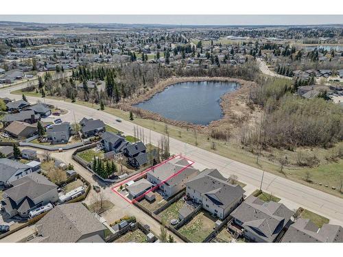 16 Elizabeth Park Boulevard, Lacombe, AB - Outdoor With View