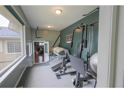 6115 60 Street, Rocky Mountain House, AB - Indoor Photo Showing Gym Room