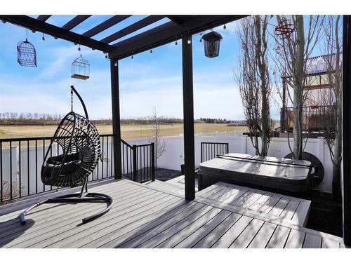 63 Stephenson Crescent, Red Deer, AB - Outdoor With Deck Patio Veranda With View With Exterior
