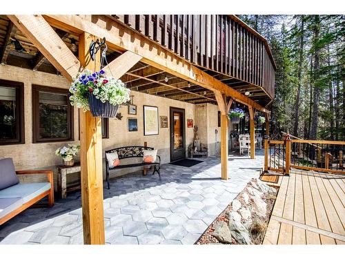 4808 64 Street, Rocky Mountain House, AB - Outdoor With Deck Patio Veranda