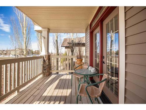 4006 45 Avenue, Sylvan Lake, AB - Outdoor With Deck Patio Veranda With Exterior