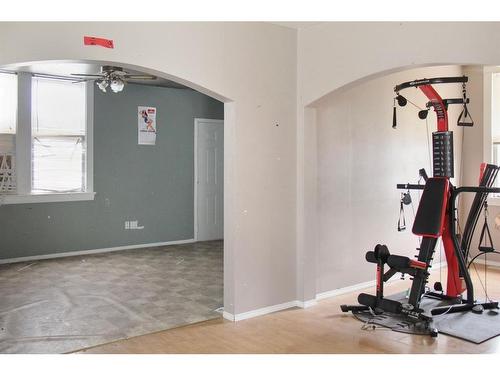 4916 48 Street, Lougheed, AB - Indoor Photo Showing Gym Room