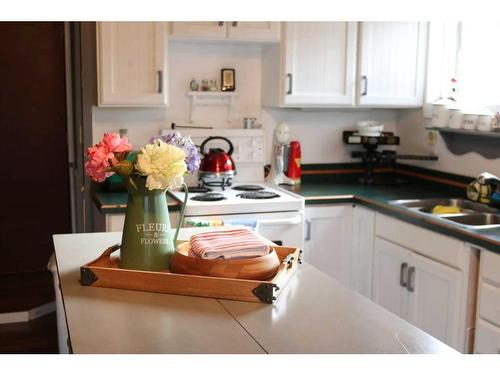 197 433042 Range Road 221, Rural Ponoka County, AB - Indoor Photo Showing Kitchen With Double Sink