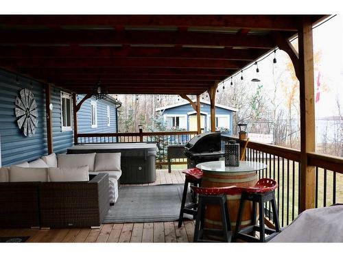 197 433042 Range Road 221, Rural Ponoka County, AB - Outdoor With Deck Patio Veranda With Exterior