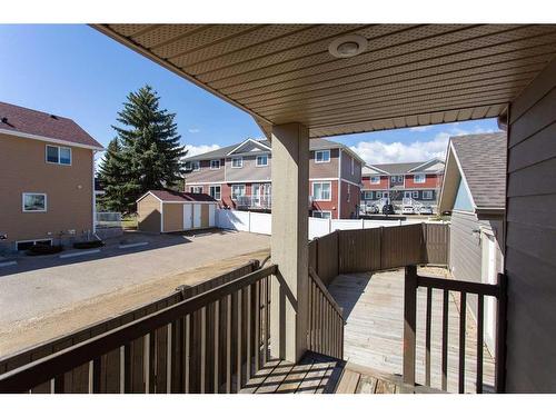 7004 Cobb Street, Lacombe, AB - Outdoor With Deck Patio Veranda With Exterior