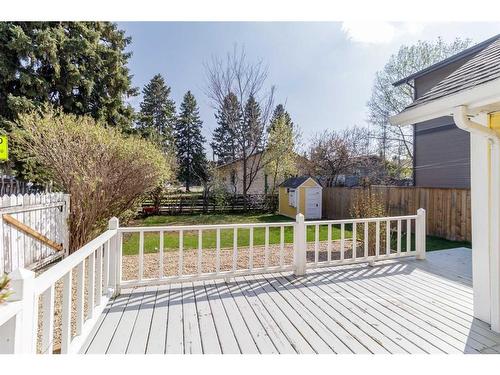 4603 45 Street, Red Deer, AB - Outdoor With Deck Patio Veranda