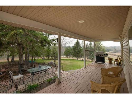 4-27111 Highway 597, Rural Lacombe County, AB - Outdoor With Deck Patio Veranda With Exterior