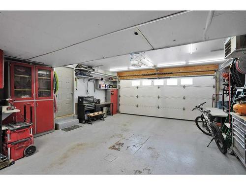 32 Newlands Avenue, Red Deer, AB - Indoor Photo Showing Garage