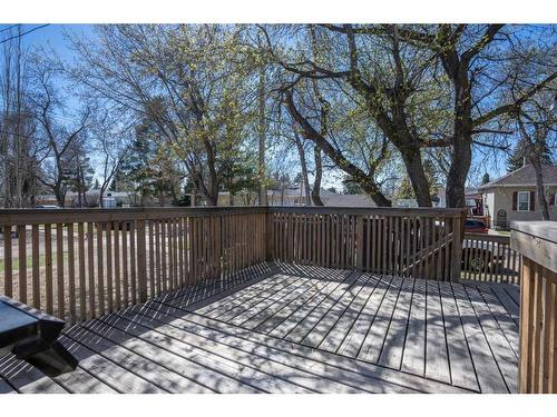 5419 51 Avenue, Camrose, AB - Outdoor With Deck Patio Veranda