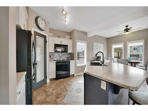 64 Jarvis Avenue, Red Deer, AB - Indoor Photo Showing Kitchen With Upgraded Kitchen