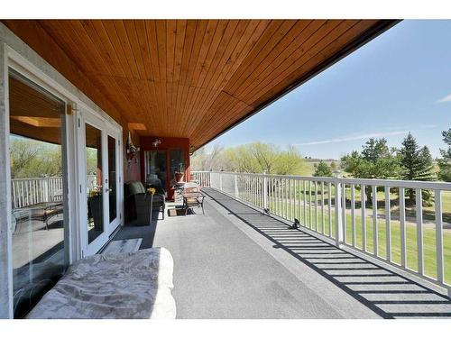 24027 Highway 595, Rural Red Deer County, AB - Outdoor With Deck Patio Veranda With Exterior