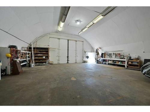 24027 Highway 595, Rural Red Deer County, AB - Indoor Photo Showing Garage
