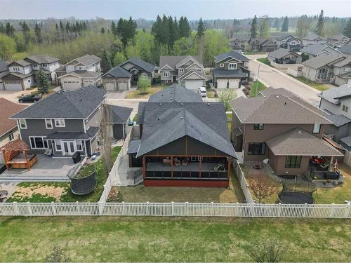 32 Connaught Crescent, Red Deer, AB - Outdoor With Deck Patio Veranda With Facade With View