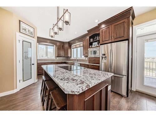 433014A Range Road 11, Rural Ponoka County, AB - Indoor Photo Showing Kitchen With Upgraded Kitchen