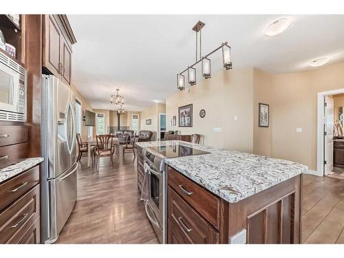 433014A Range Road 11, Rural Ponoka County, AB - Indoor Photo Showing Kitchen With Upgraded Kitchen