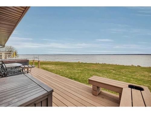 35 Lakeshore Dr, Grandview, AB - Outdoor With Body Of Water With Deck Patio Veranda With View