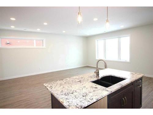 6209 Valleyview Drive, Camrose, AB - Indoor Photo Showing Kitchen With Double Sink