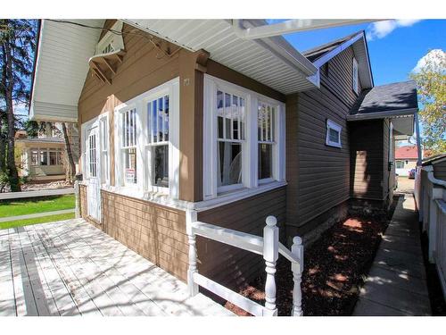 4626 49 Street, Red Deer, AB - Outdoor With Deck Patio Veranda With Exterior