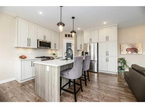12 Eaton Crescent, Red Deer, AB - Indoor Photo Showing Kitchen With Upgraded Kitchen