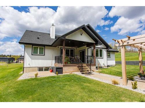 140-27111 Highway 597 Road, Rural Lacombe County, AB - Outdoor With Deck Patio Veranda