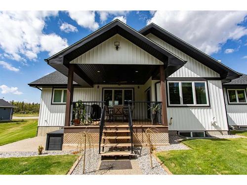 140-27111 Highway 597 Road, Rural Lacombe County, AB - Outdoor With Deck Patio Veranda