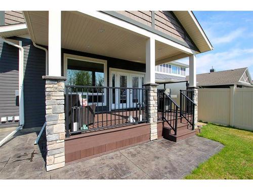 93 Connaught Crescent, Red Deer, AB - Outdoor With Deck Patio Veranda With Exterior