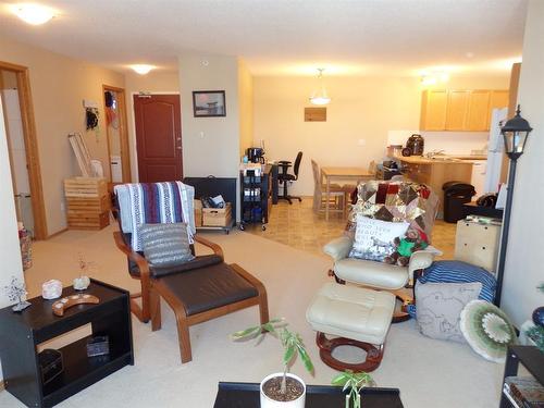 313-260 Duston Street, Red Deer, AB - Indoor Photo Showing Living Room