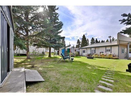 5008 54 Avenue, Bashaw, AB - Outdoor With Backyard With Exterior