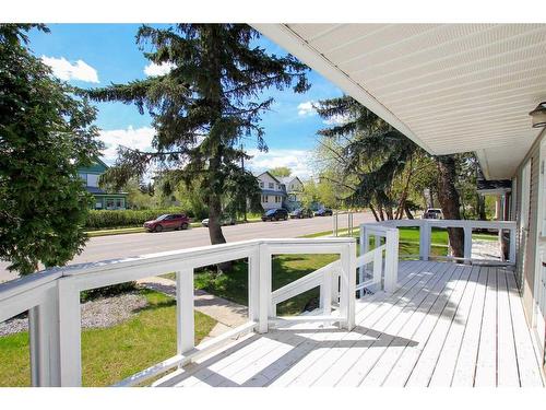 4624 49 Street, Red Deer, AB - Outdoor With Deck Patio Veranda