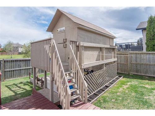 74 Duval Crescent, Red Deer, AB - Outdoor With Deck Patio Veranda With Exterior