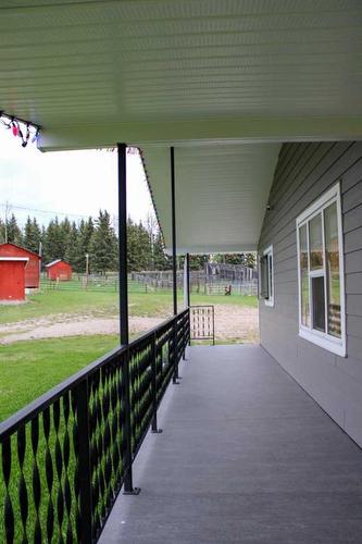 53080 Hwy 12, Rural Clearwater County, AB - Outdoor With Deck Patio Veranda With Exterior