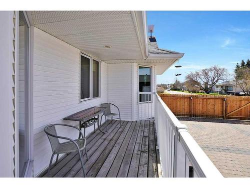 5404 52A, Eckville, AB - Outdoor With Deck Patio Veranda With Exterior