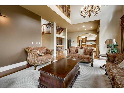 105-37411 Waskasoo Avenue, Rural Red Deer County, AB - Indoor Photo Showing Living Room