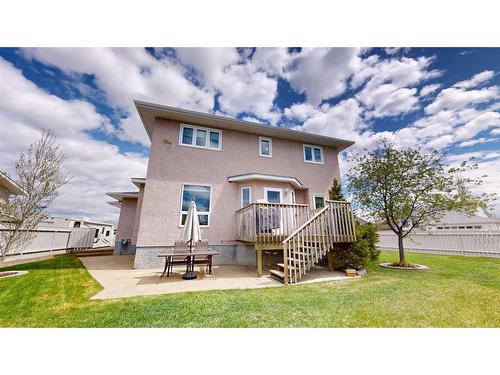 4102 66 Street, Stettler, AB - Outdoor With Deck Patio Veranda