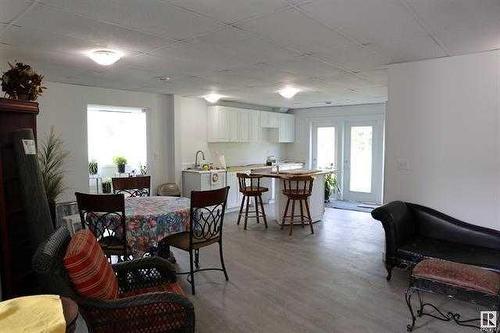 15070 Hwy 771, Village At Pigeon Lake, AB - Indoor Photo Showing Dining Room