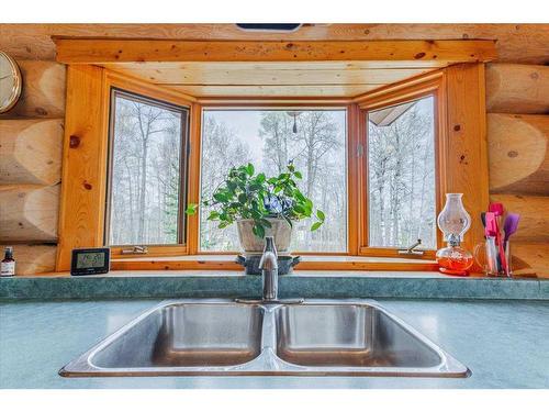 49302 Rge Rd 43, Rural Leduc County, AB - Indoor Photo Showing Kitchen With Double Sink