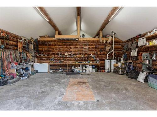 1327 Township Road 8-4, Rural Pincher Creek No. 9, M.D. Of, AB - Indoor Photo Showing Garage