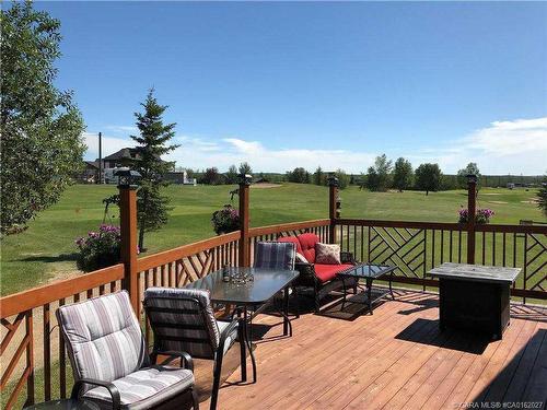 4021-25054 South Pine Lake Road, Rural Red Deer County, AB - Outdoor With Deck Patio Veranda With Exterior