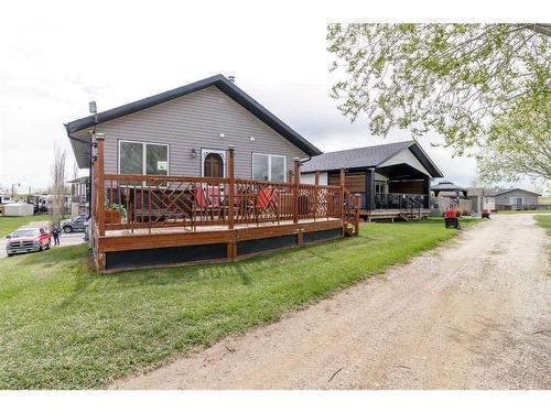 4021-25054 South Pine Lake Road, Rural Red Deer County, AB - Outdoor With Deck Patio Veranda