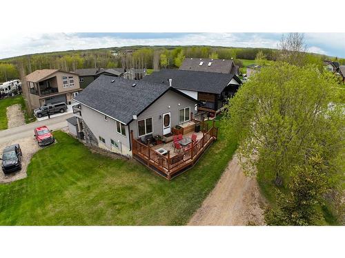 4021-25054 South Pine Lake Road, Rural Red Deer County, AB - Outdoor With Deck Patio Veranda With View