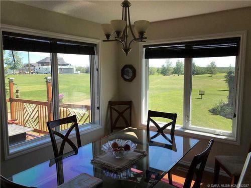 4021-25054 South Pine Lake Road, Rural Red Deer County, AB - Indoor Photo Showing Dining Room