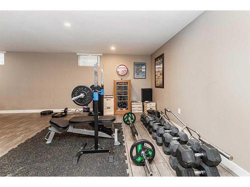 4717 43 Avenue, Red Deer, AB - Indoor Photo Showing Gym Room