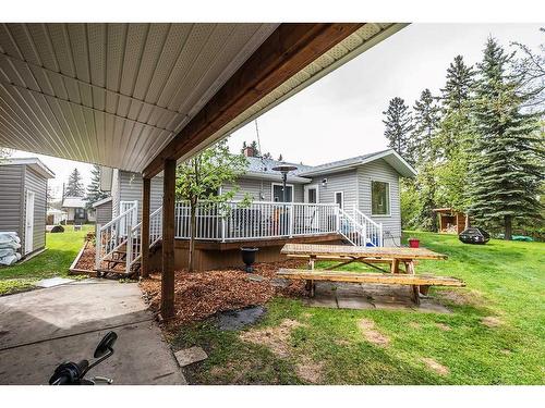 4717 43 Avenue, Red Deer, AB - Outdoor With Deck Patio Veranda With Exterior