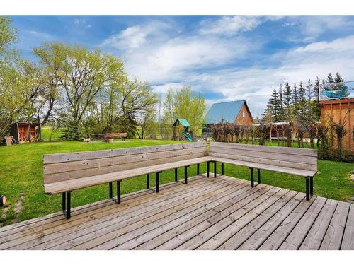 27 Jarvis Bay Drive, Jarvis Bay, AB - Outdoor With Deck Patio Veranda With Backyard