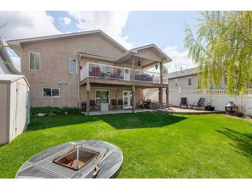 76 Ammeter Close, Red Deer, AB - Outdoor With Deck Patio Veranda With Backyard With Exterior