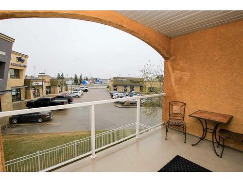 211-5300 48 Street, Red Deer, AB - Outdoor With Balcony With Exterior