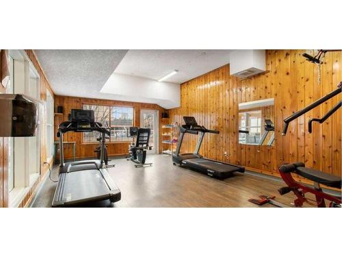 212-4805 45 Street, Red Deer, AB - Indoor Photo Showing Gym Room