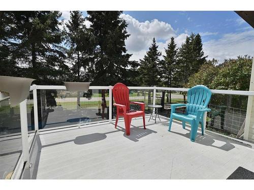 5303 47 Street, Alix, AB - Outdoor With Deck Patio Veranda